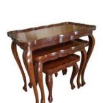 Solid Wood Nest Table (Set of 3) ITEM# – A4000064