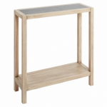 Lupe Wood Rectangle Slim Console Table ITEM# - A600000885