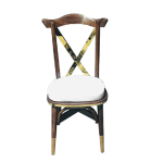 A01 Wooden SS XBack Chairs (80 units) (Fresh)