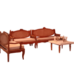 Brown Polish Cane Sofa ( 6 sets )