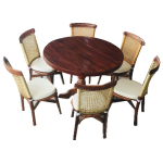 A01 Round Table 6 Persons  ( 12 Units )