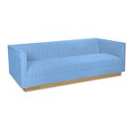 A02 BLUE 5 SEATER SOFA SET